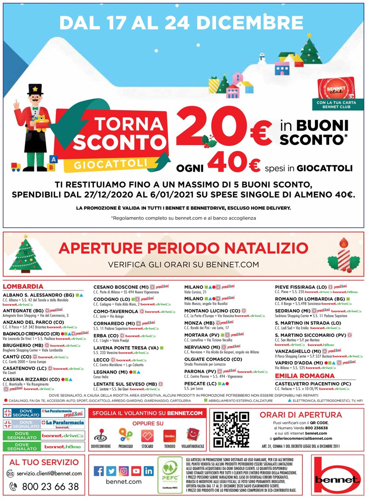 Volantino bennet - Natale 2020 - Offerte 17/12-31/12/2020 (Pagina 33)