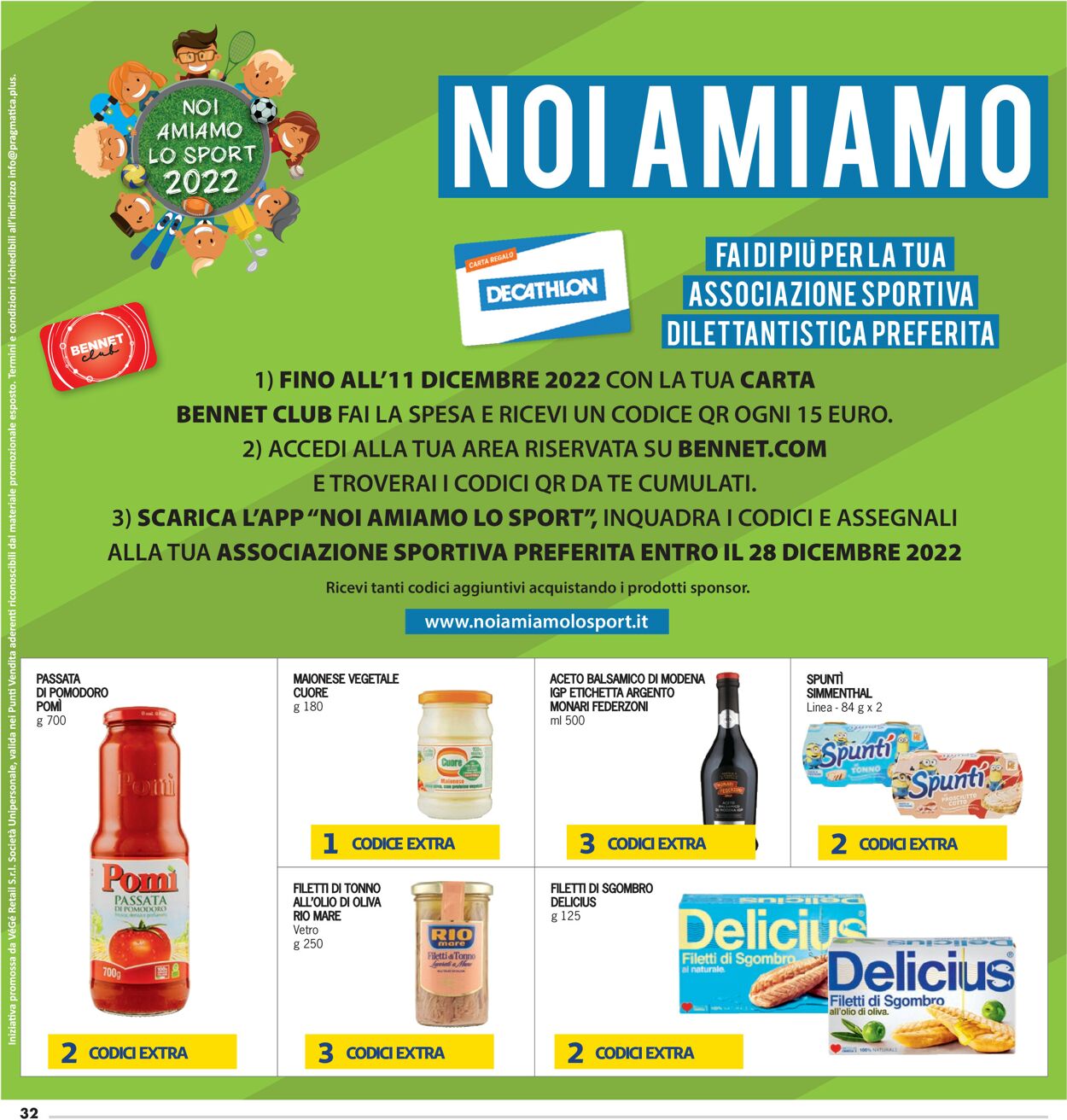 Volantino bennet - Offerte 01/12-10/12/2022 (Pagina 32)