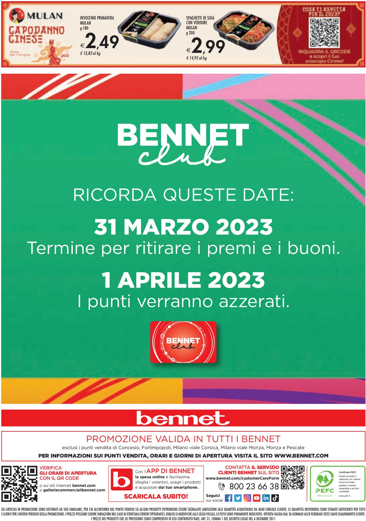 Volantino bennet - Offerte 26/01-08/02/2023 (Pagina 20)