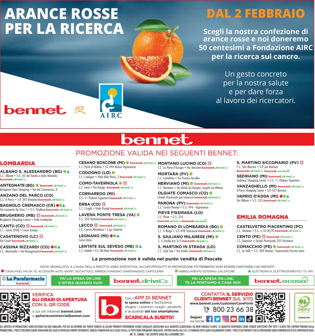 Volantino bennet - Offerte 02/02-15/02/2023 (Pagina 36)