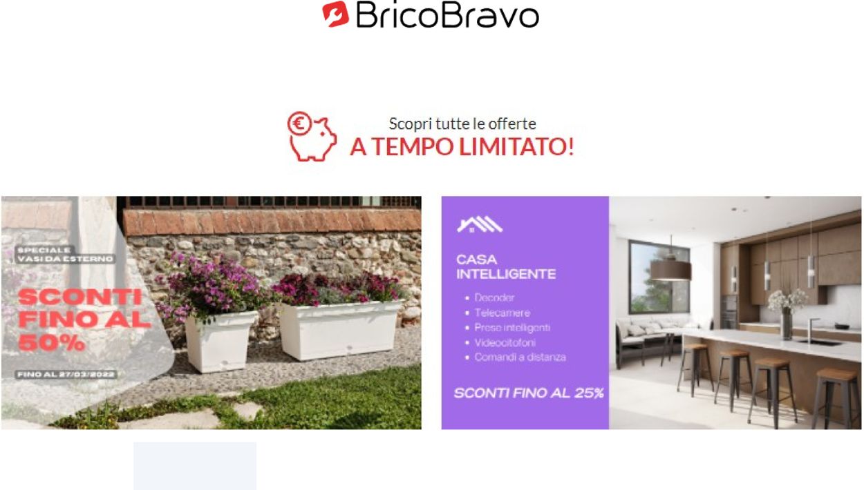 Volantino Brico Bravo - Offerte 21/03-30/03/2022