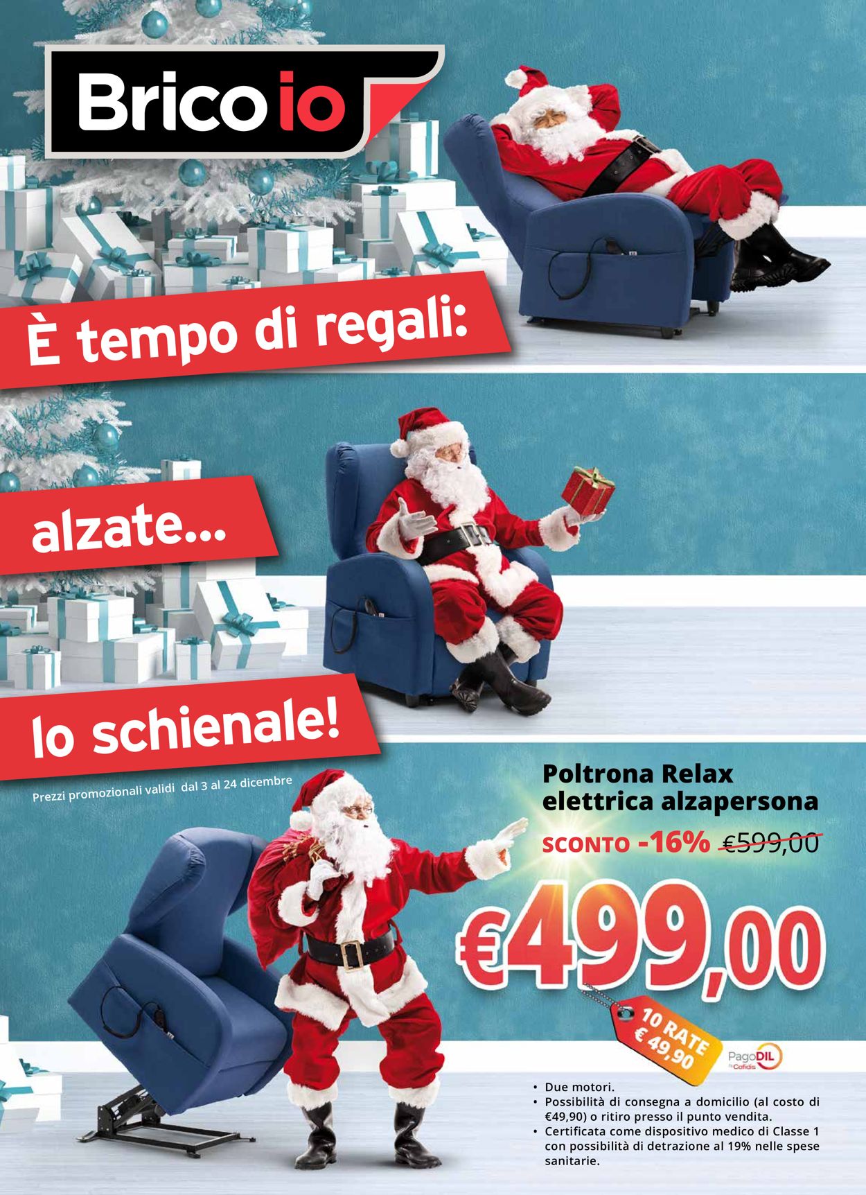 Volantino Brico io - Natale 2020 - Offerte 03/12-24/12/2020