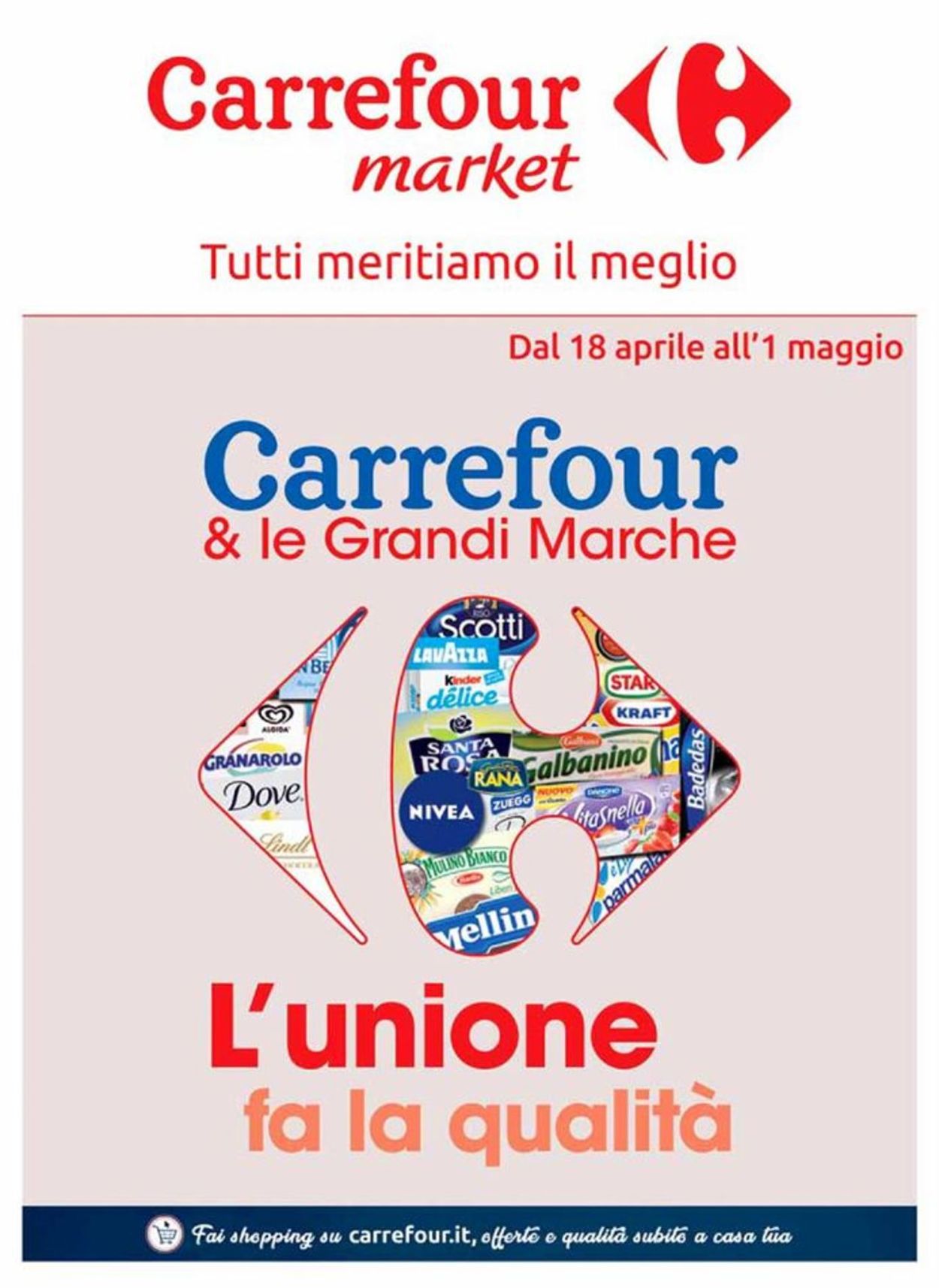 Volantino Carrefour - Offerte 18/04-01/05/2019