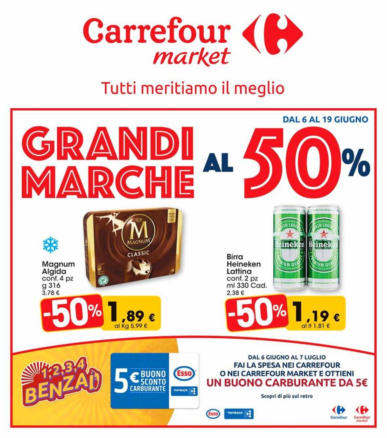 Volantino Carrefour - Offerte 06/06-19/06/2019