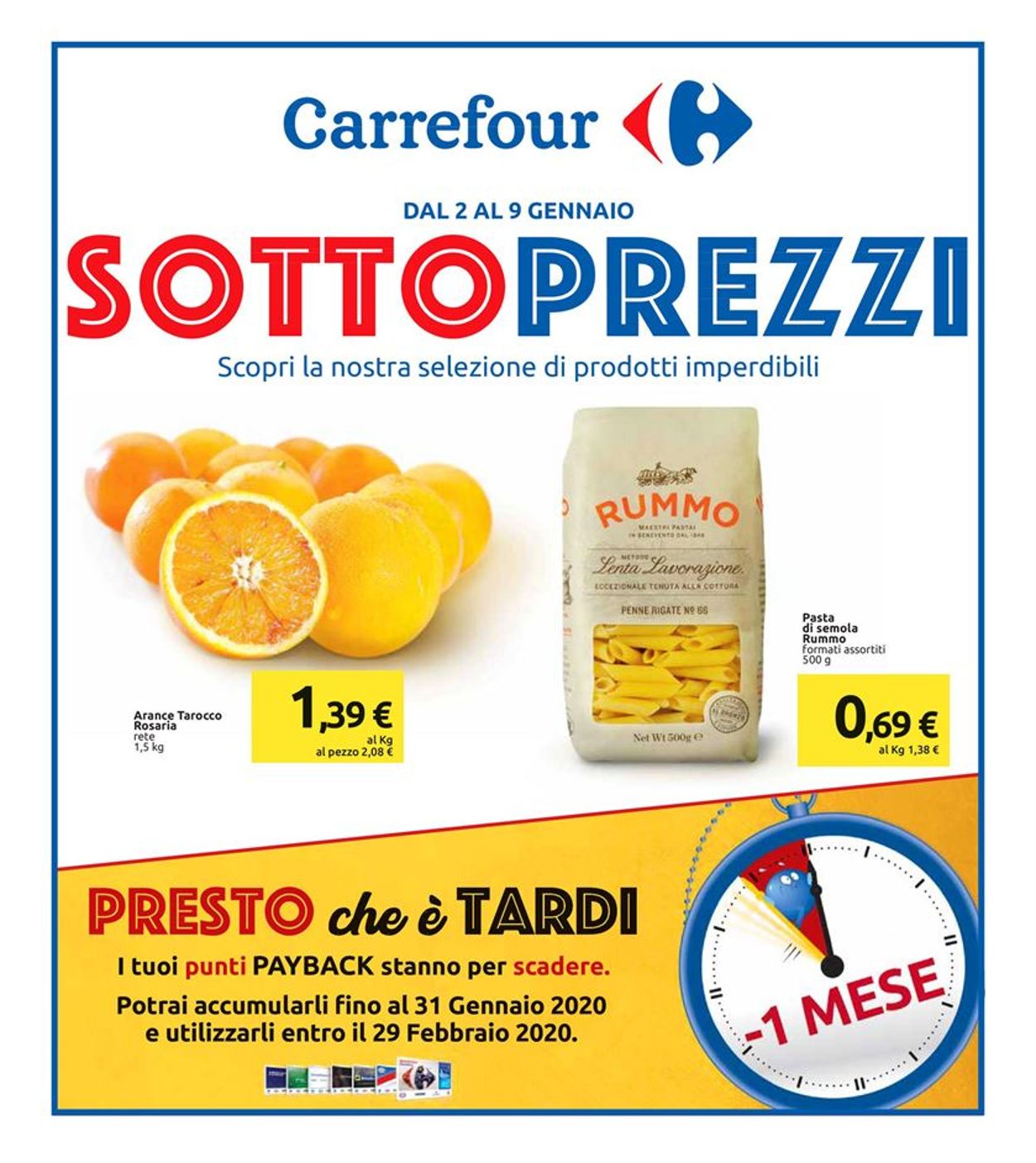 Volantino Carrefour - Offerte 02/01-09/01/2020