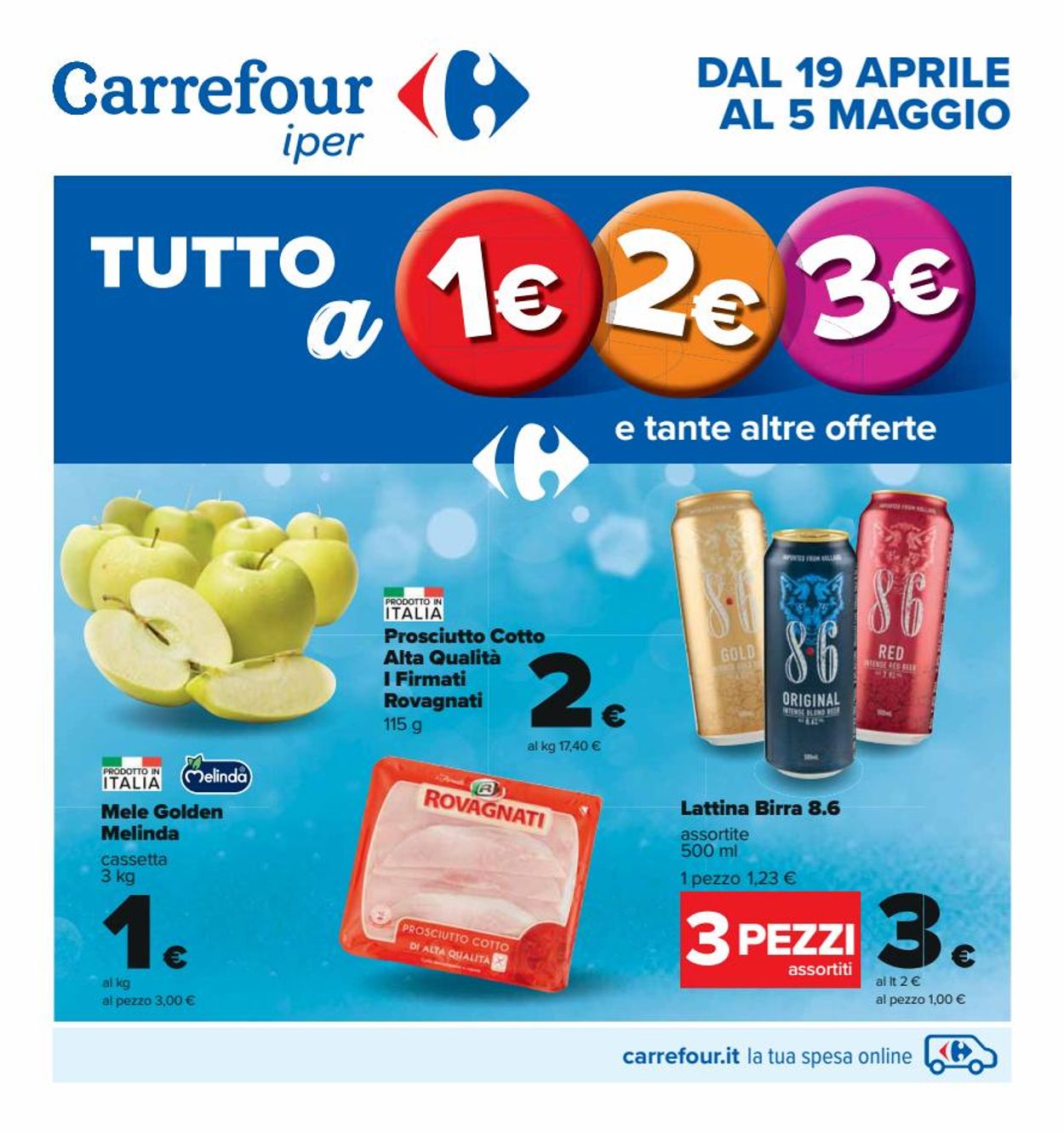 Volantino Carrefour - Offerte 19/04-05/05/2022
