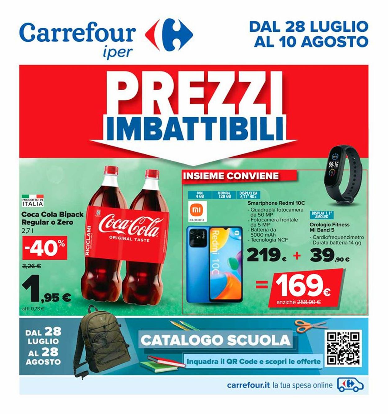 Volantino Carrefour - Offerte 28/07-10/08/2022