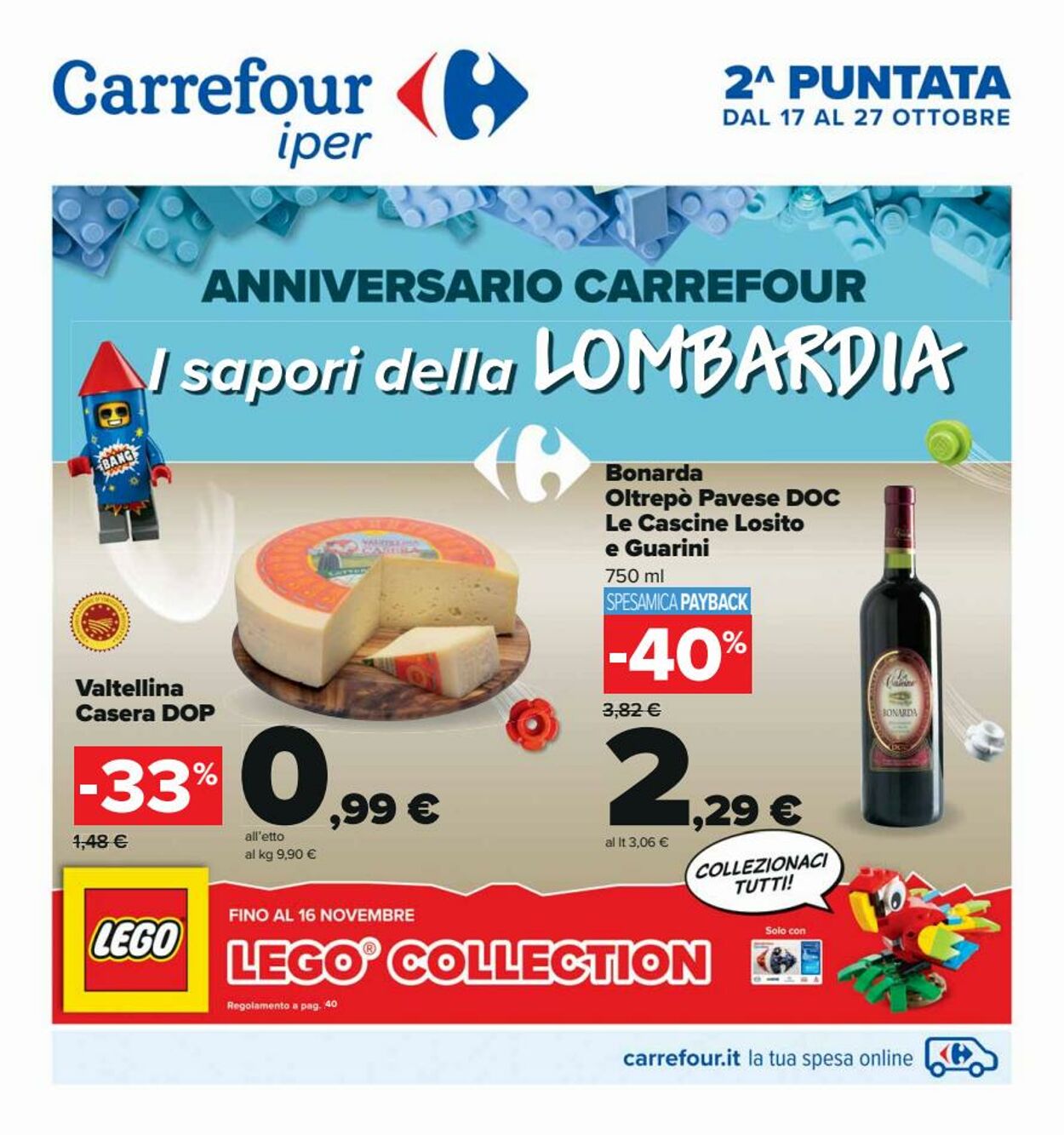 Volantino Carrefour - Offerte 17/10-27/10/2022