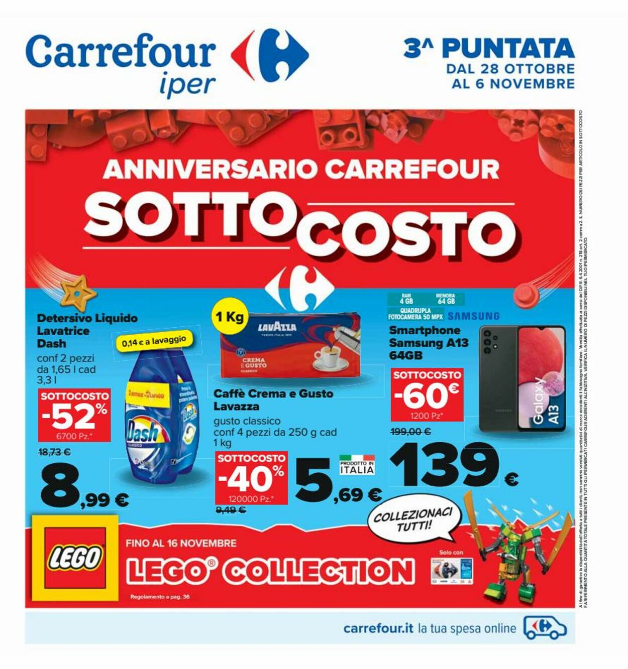 Volantino Carrefour - Offerte 28/10-06/11/2022