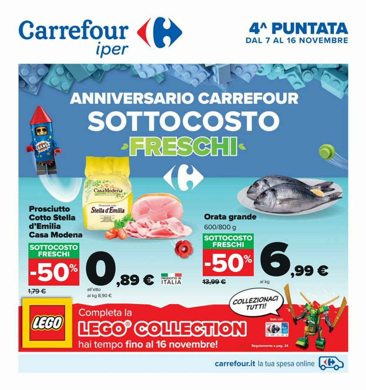 Volantino Carrefour - Offerte 07/11-16/11/2022