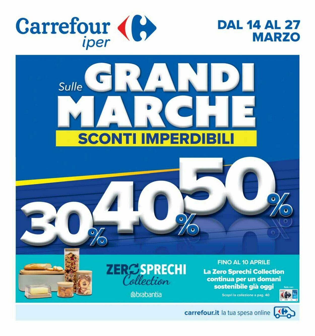 Volantino Carrefour - Offerte 14/03-27/03/2023