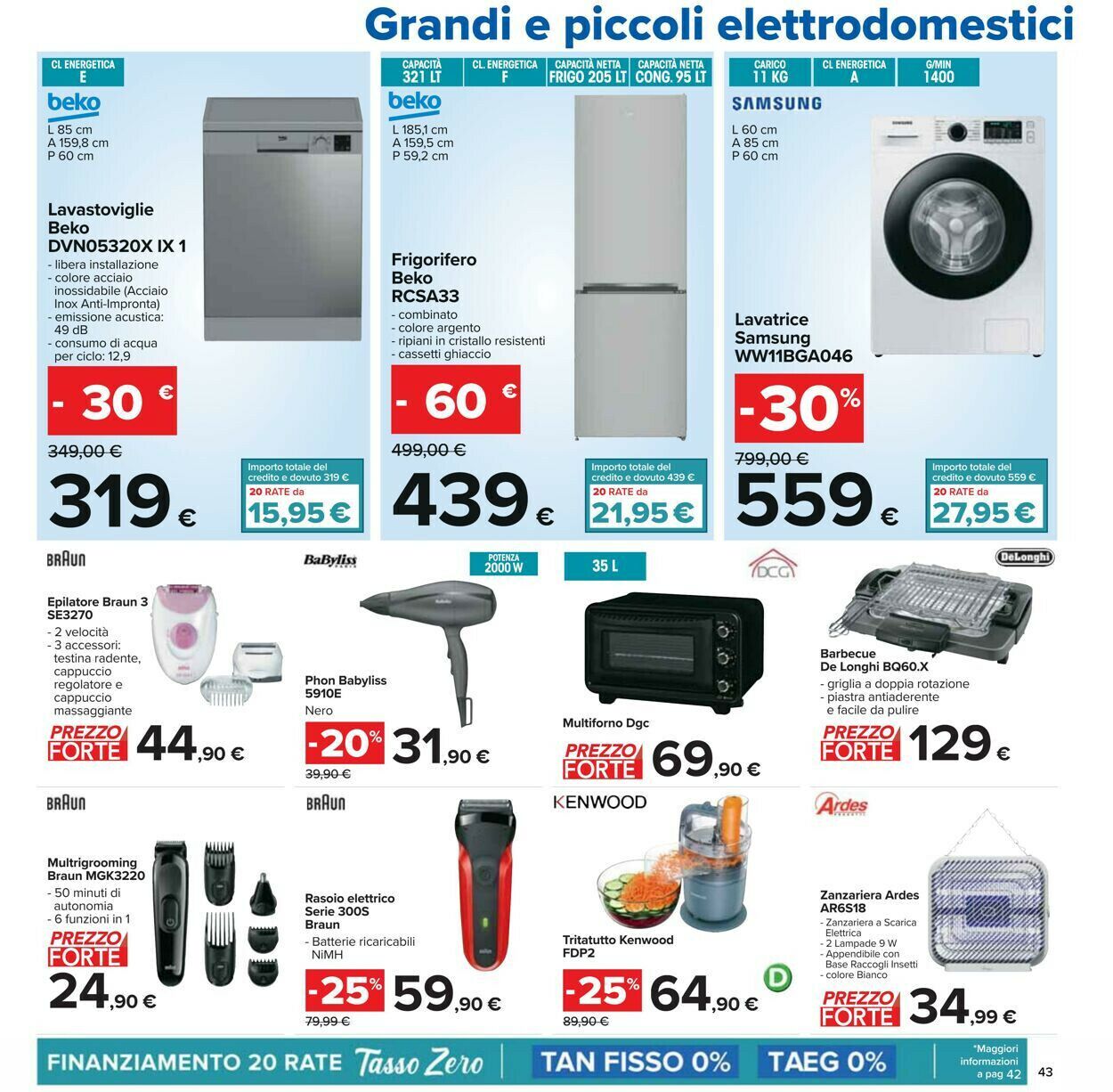 Volantino Carrefour - Offerte 28/03-10/04/2023 (Pagina 43)