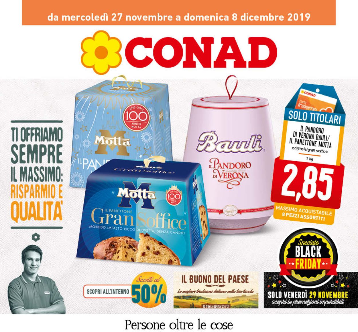 Volantino Conad - Black Friday 2019 - Offerte 27/11-08/12/2019