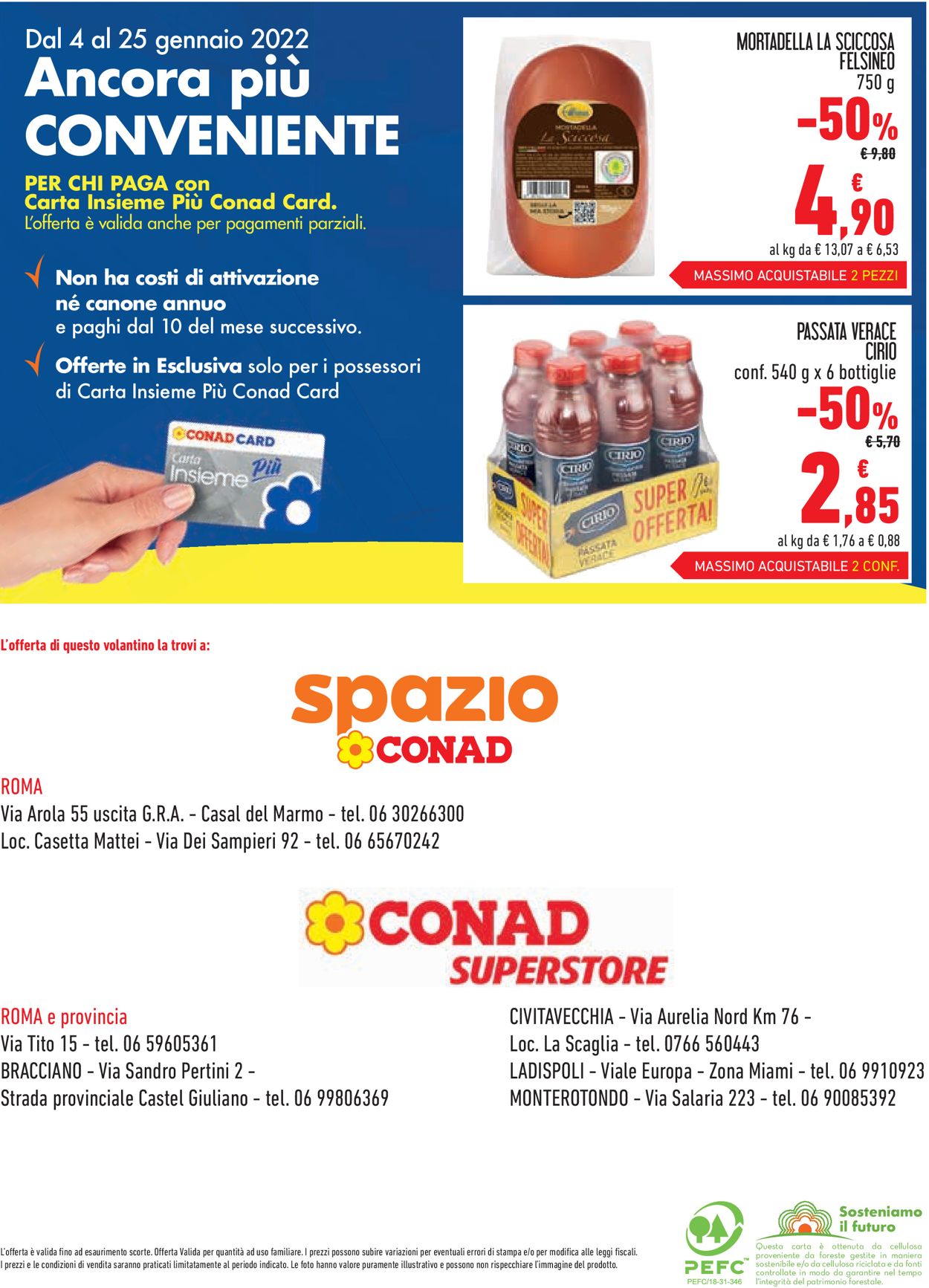 Volantino Conad - Offerte 04/01-25/01/2022 (Pagina 16)