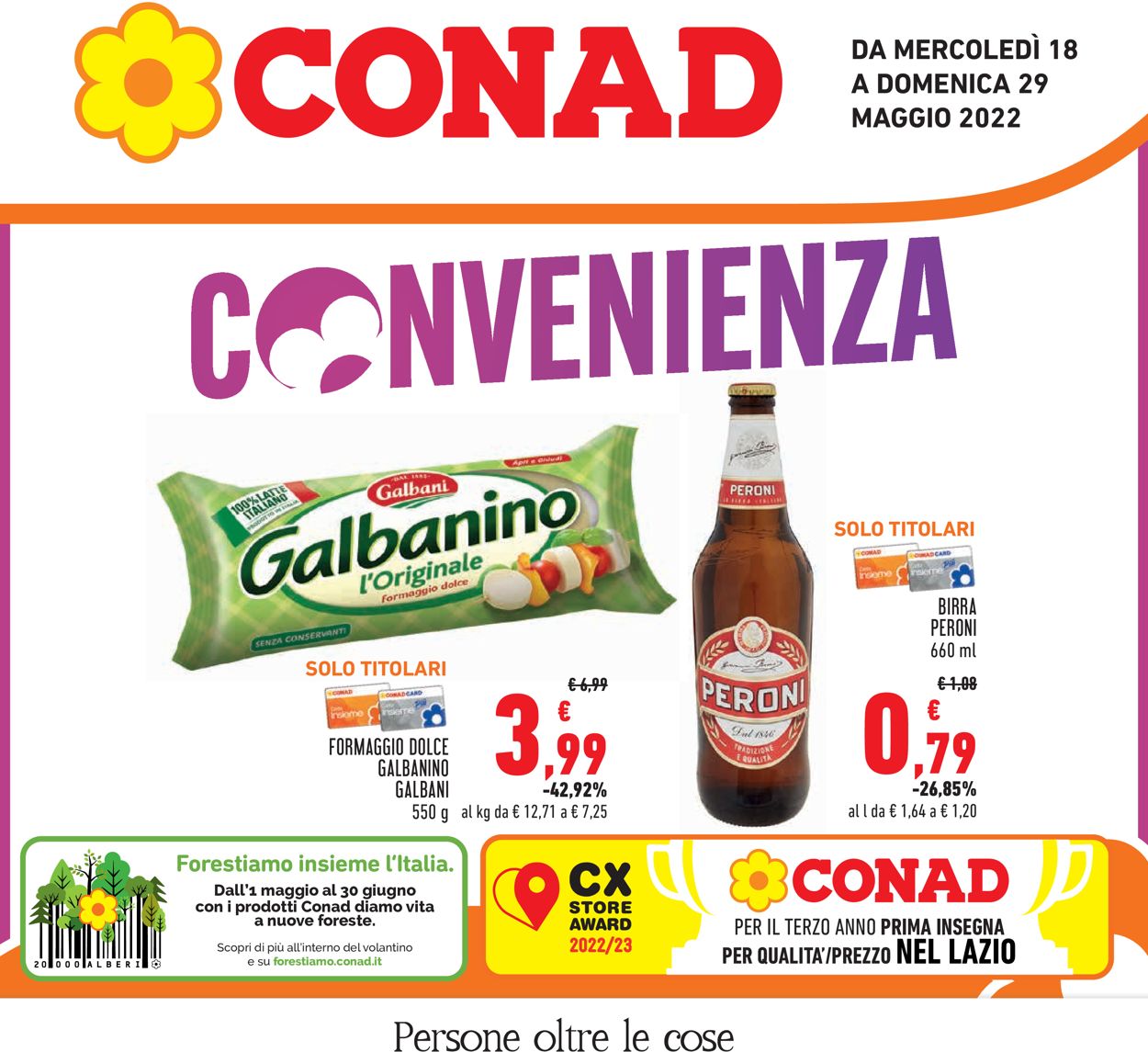 Volantino Conad - Offerte 18/05-29/05/2022