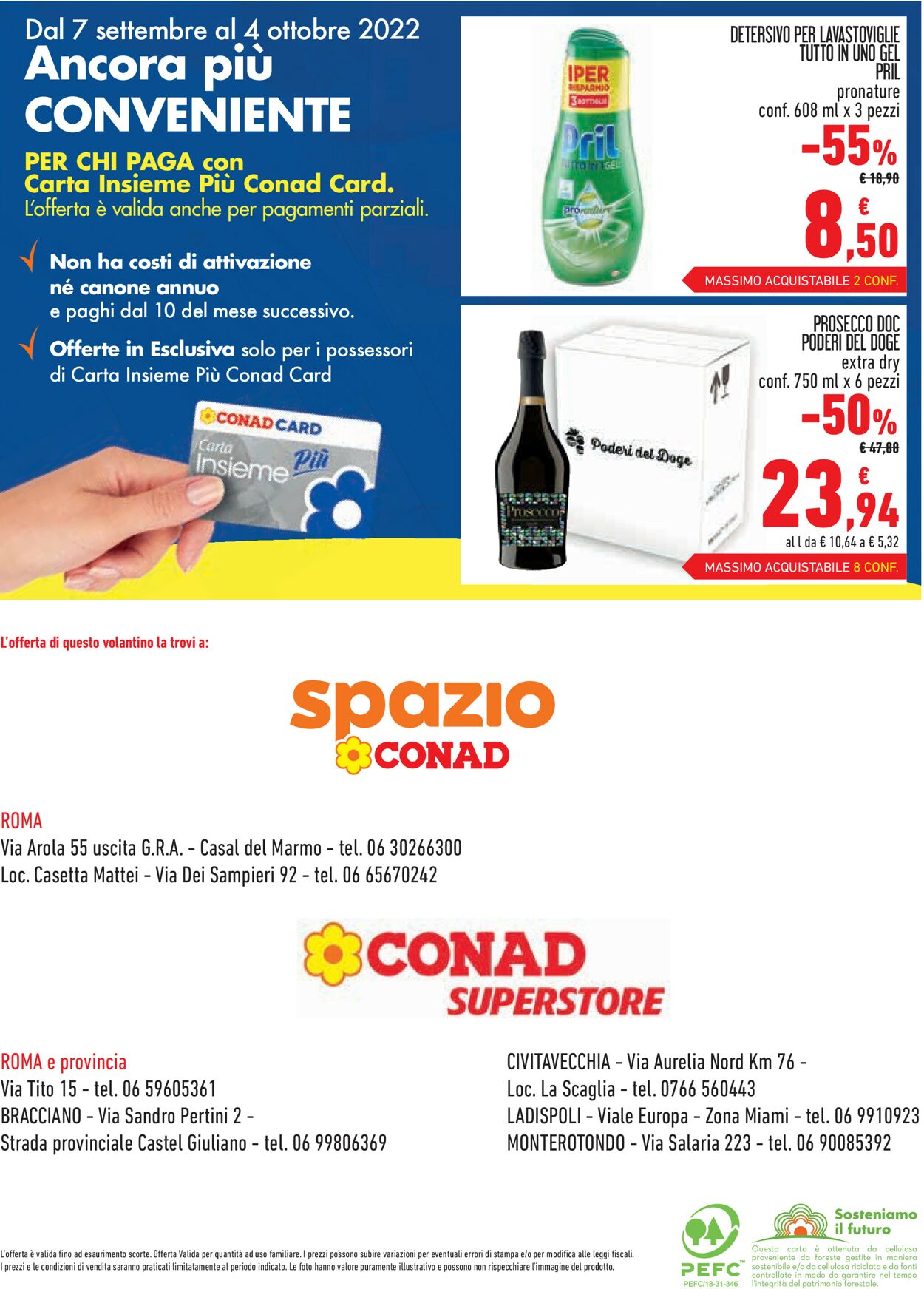 Volantino Conad - Offerte 07/09-04/10/2022 (Pagina 16)