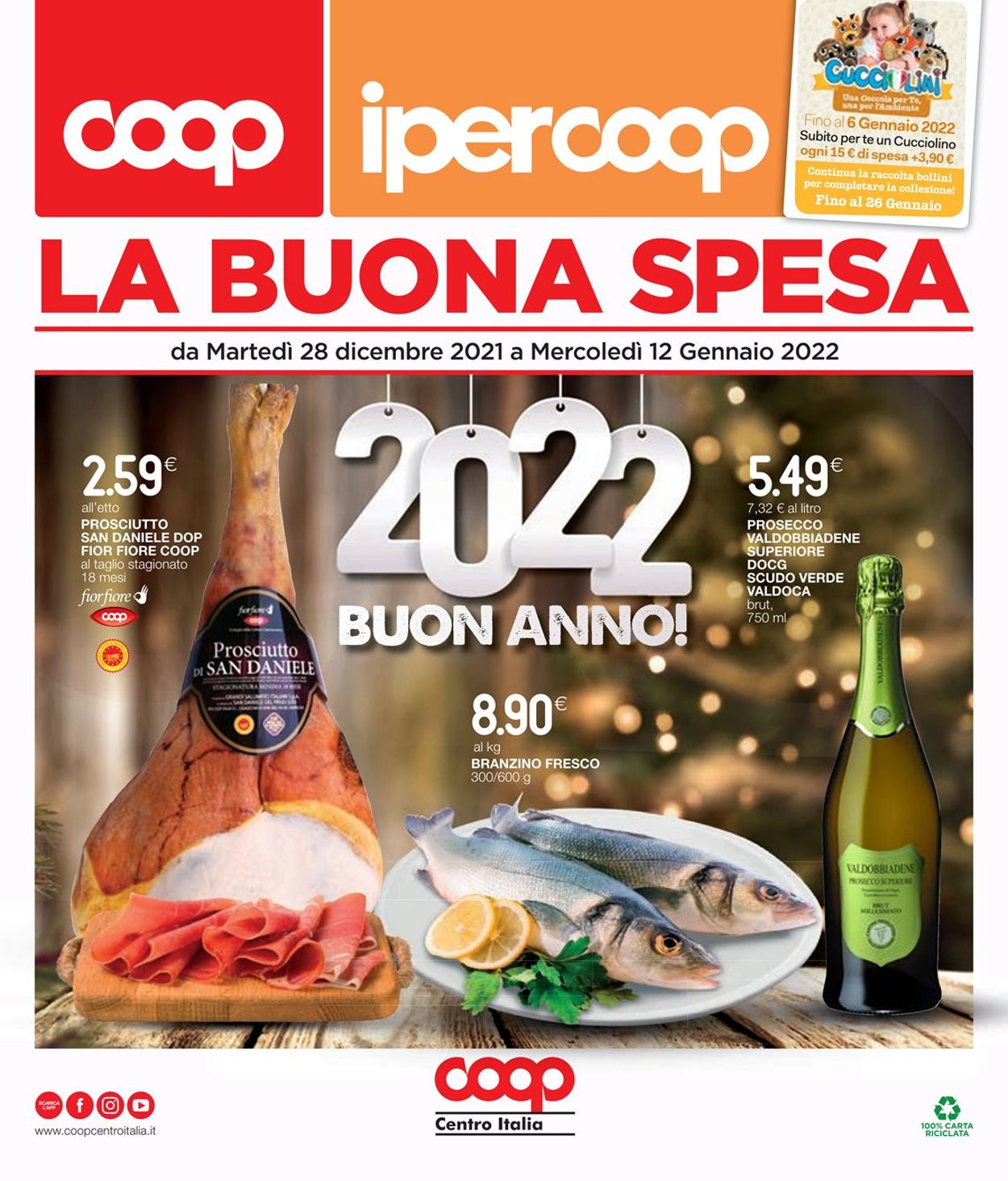 Volantino Coop - Offerte 28/12-12/01/2022