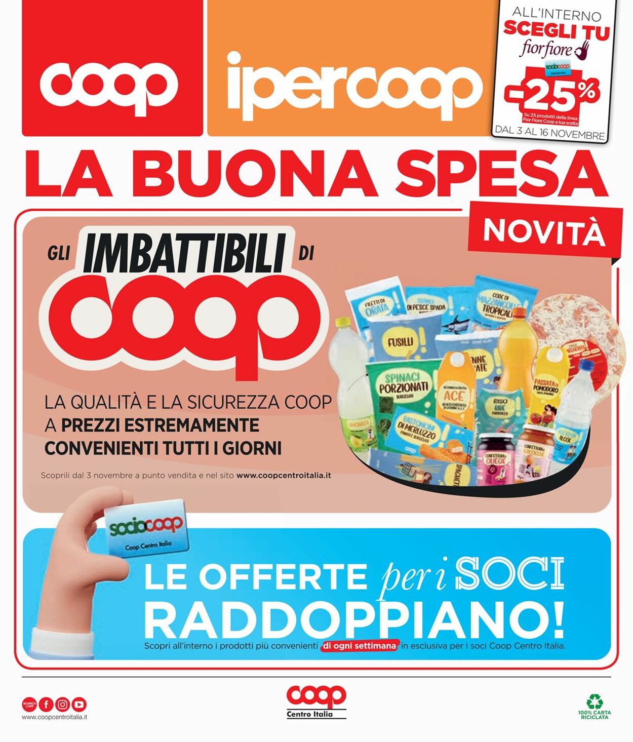 Volantino Coop - Offerte 03/11-16/11/2022