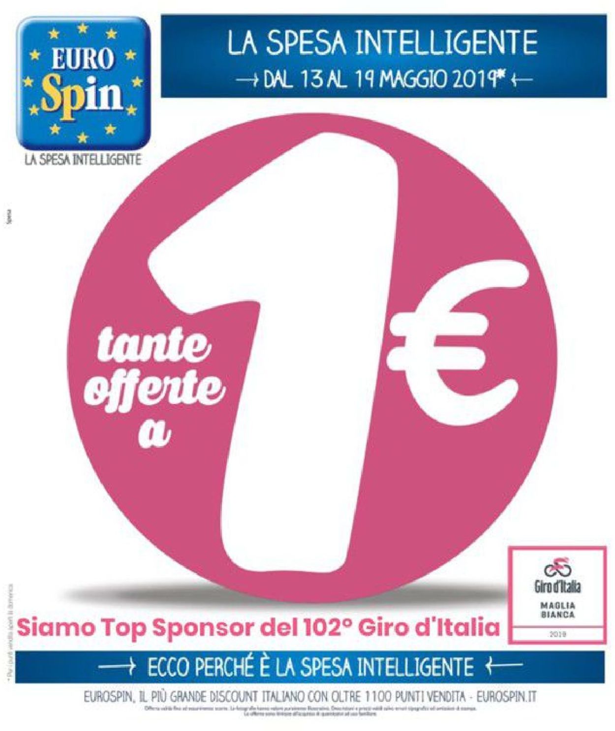 Volantino EURO Spin - Offerte 13/05-19/05/2019