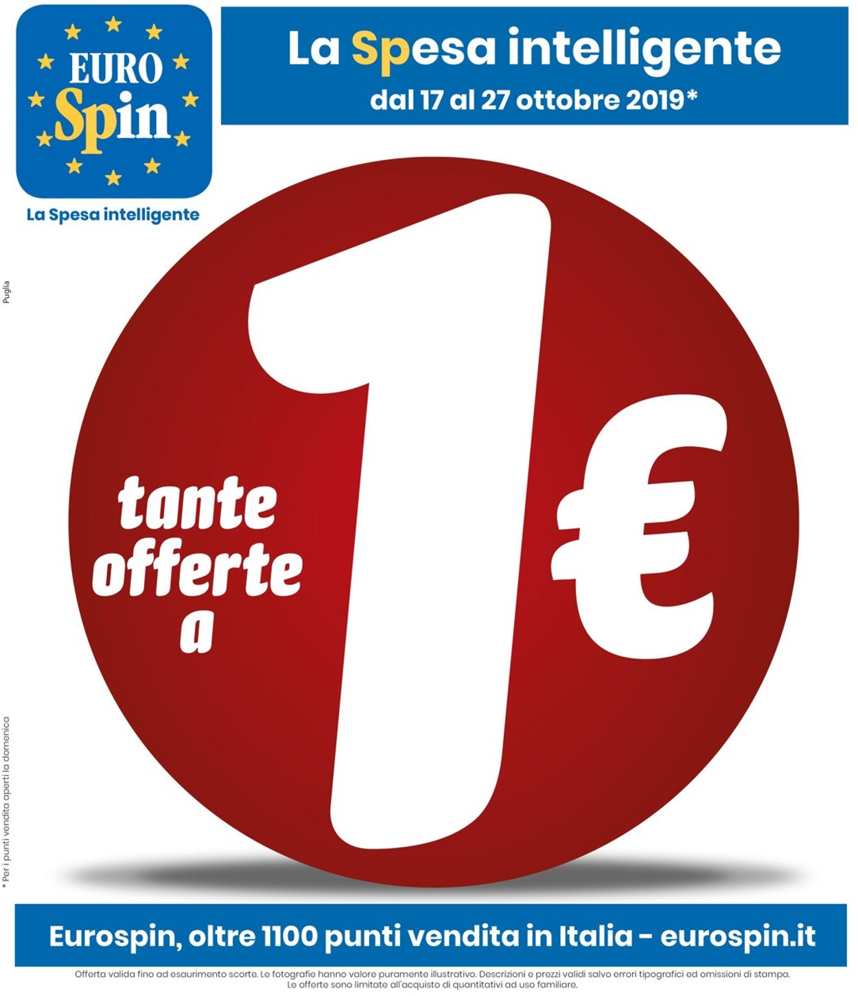 Volantino EURO Spin - Offerte 17/10-27/10/2019