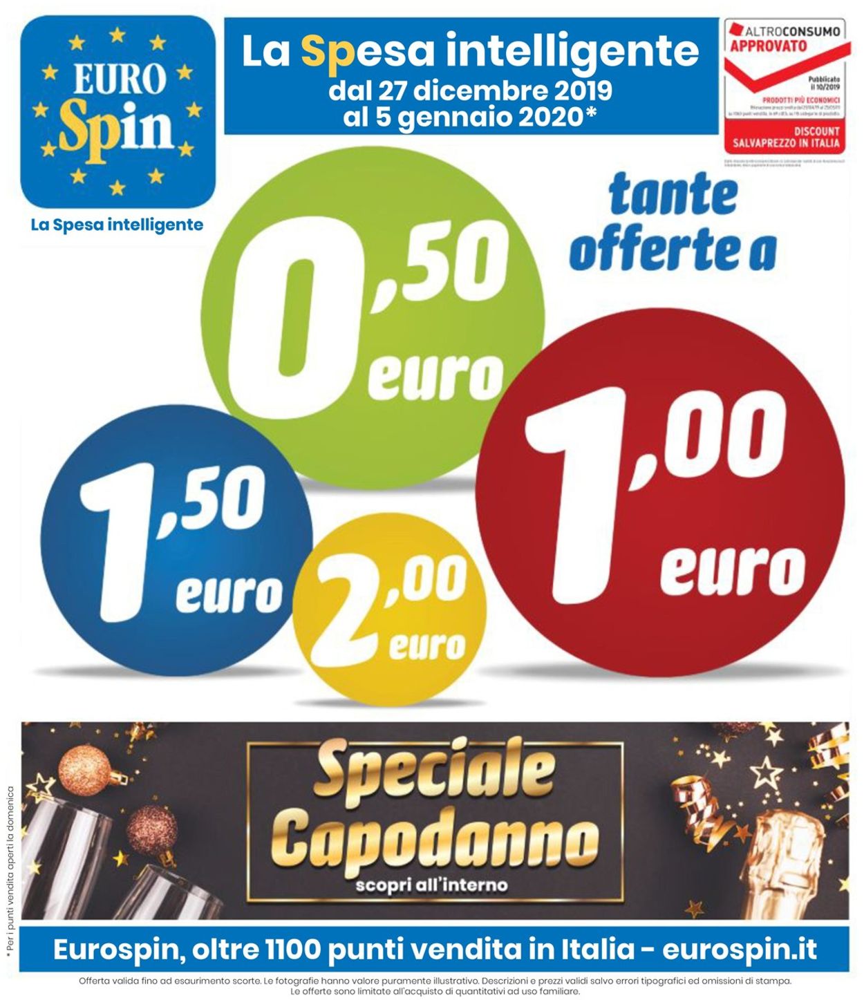 Volantino EURO Spin - Offerte 27/12-05/01/2020
