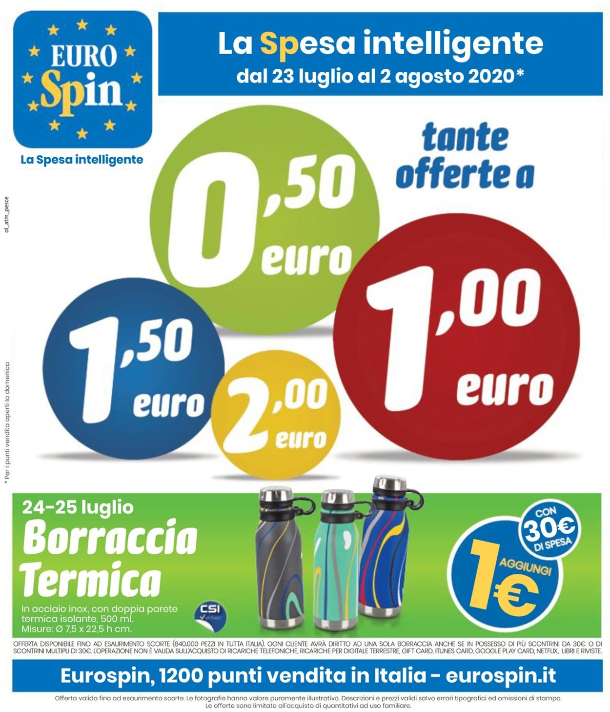 Volantino EURO Spin - Offerte 23/07-02/08/2020