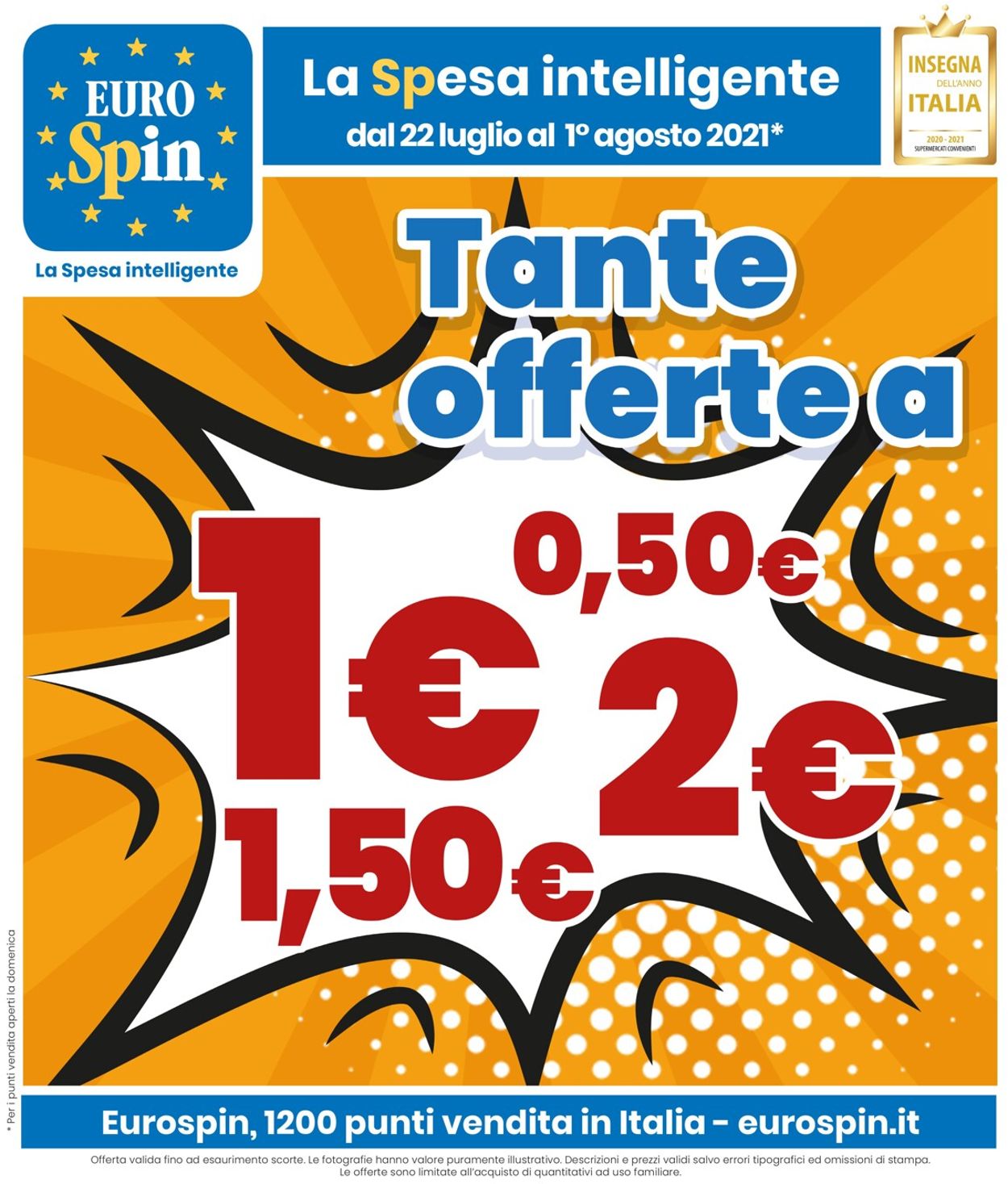 Volantino EURO Spin - Offerte 22/07-01/08/2021