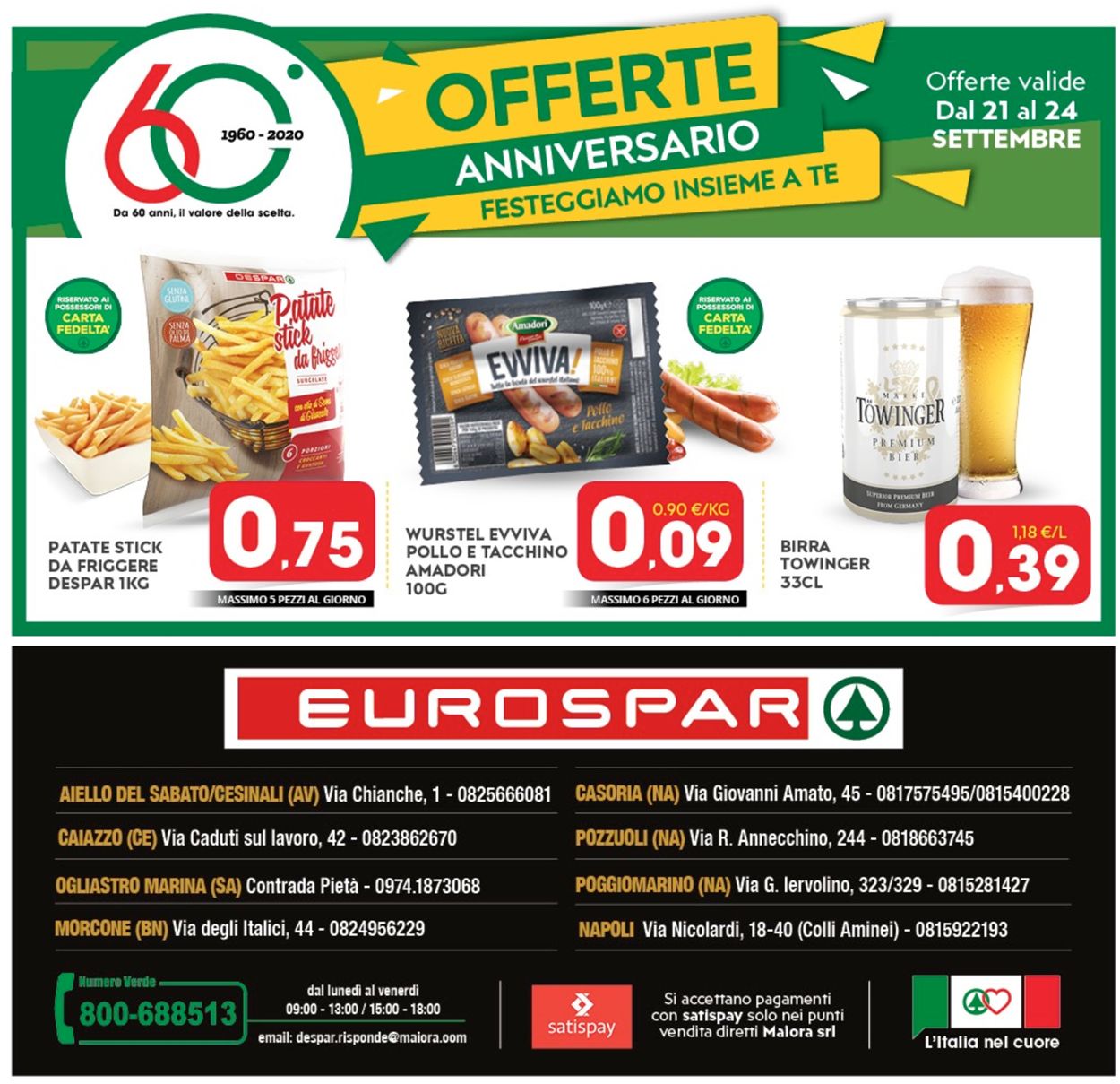 Volantino Eurospar - Offerte 16/09-27/09/2020 (Pagina 28)