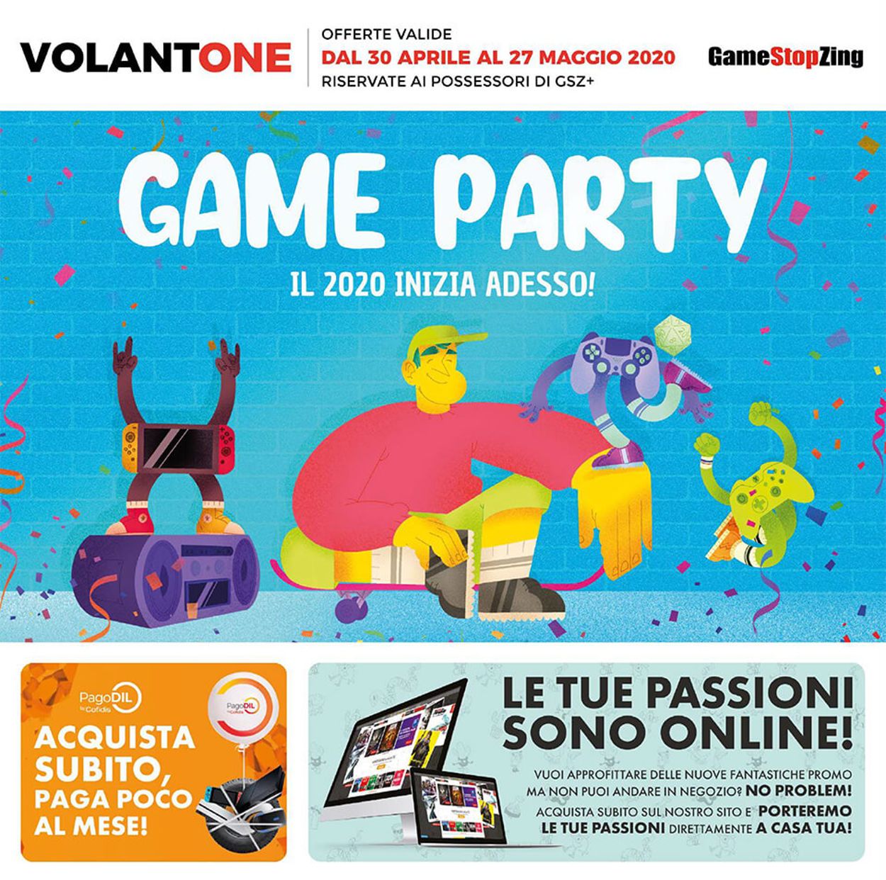 Volantino Gamestop - Offerte 30/04-27/05/2020