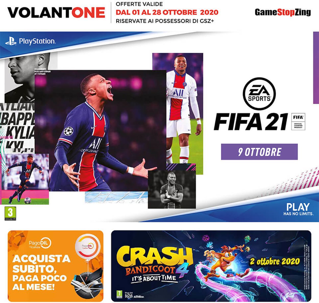 Volantino Gamestop - Offerte 01/10-28/10/2020