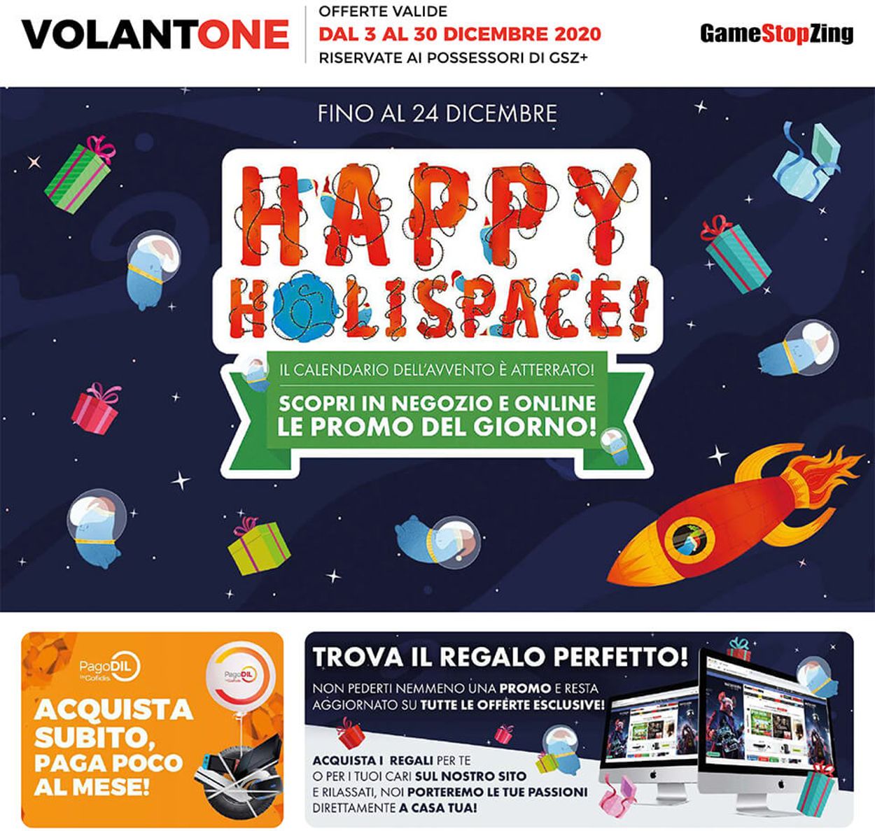 Volantino Gamestop - Natale 2020 - Offerte 03/12-30/12/2020