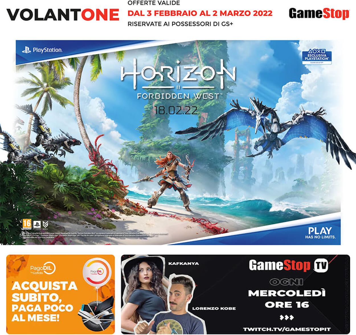 Volantino Gamestop - Offerte 03/02-02/03/2022