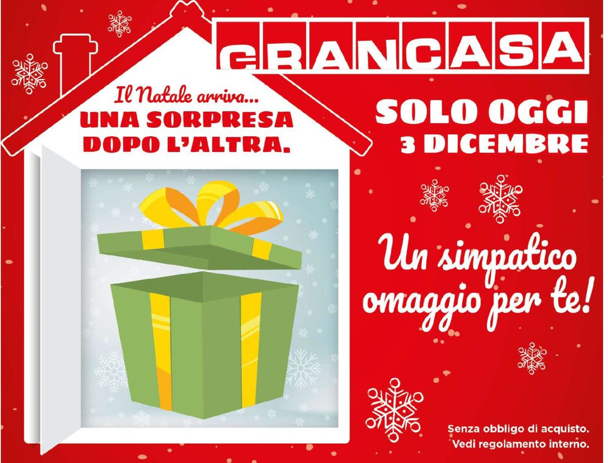 Volantino Grancasa - Offerte 03/12-03/12/2021