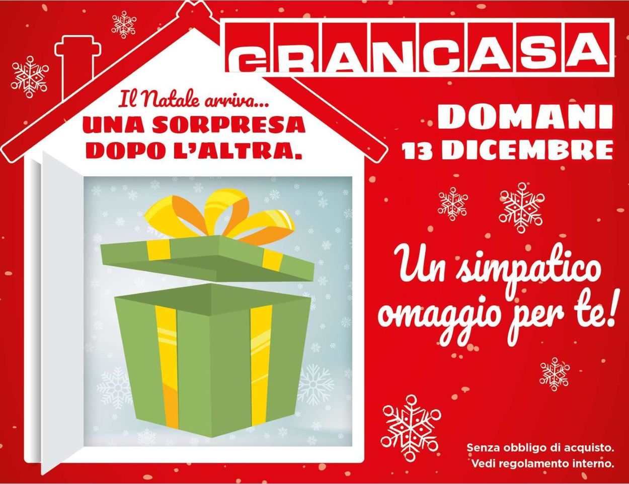 Volantino Grancasa - Offerte 13/12-13/12/2021