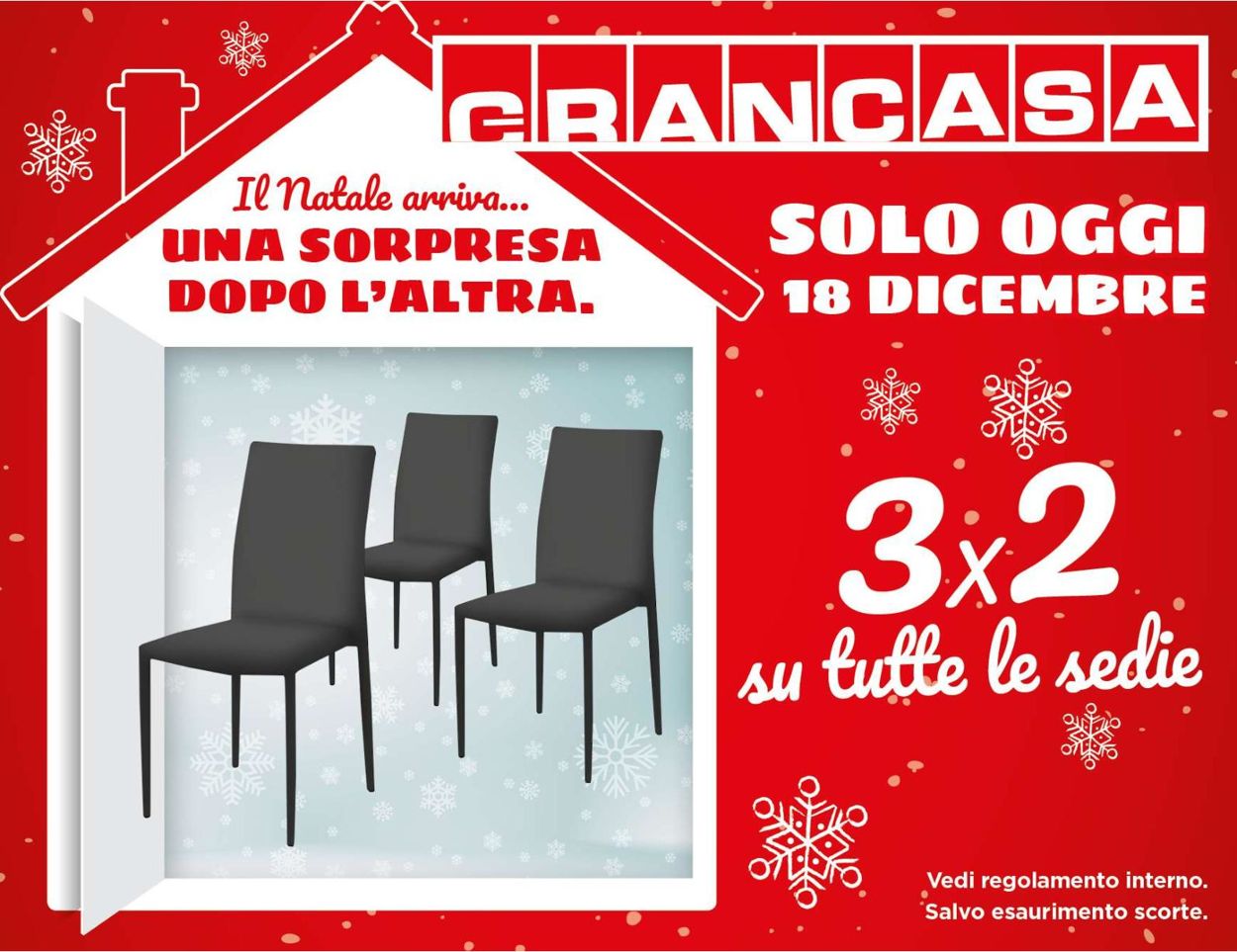 Volantino Grancasa - Offerte 18/12-18/12/2021