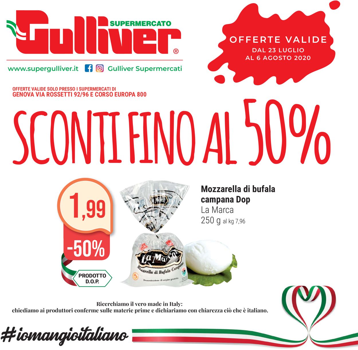 Volantino Gulliver - Offerte 23/07-06/08/2020