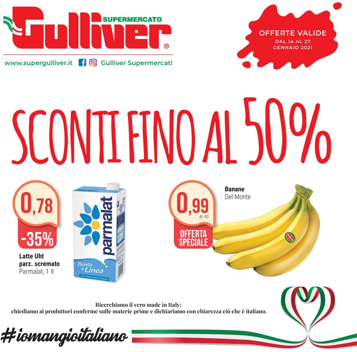 Volantino Gulliver - Offerte 14/01-27/01/2021