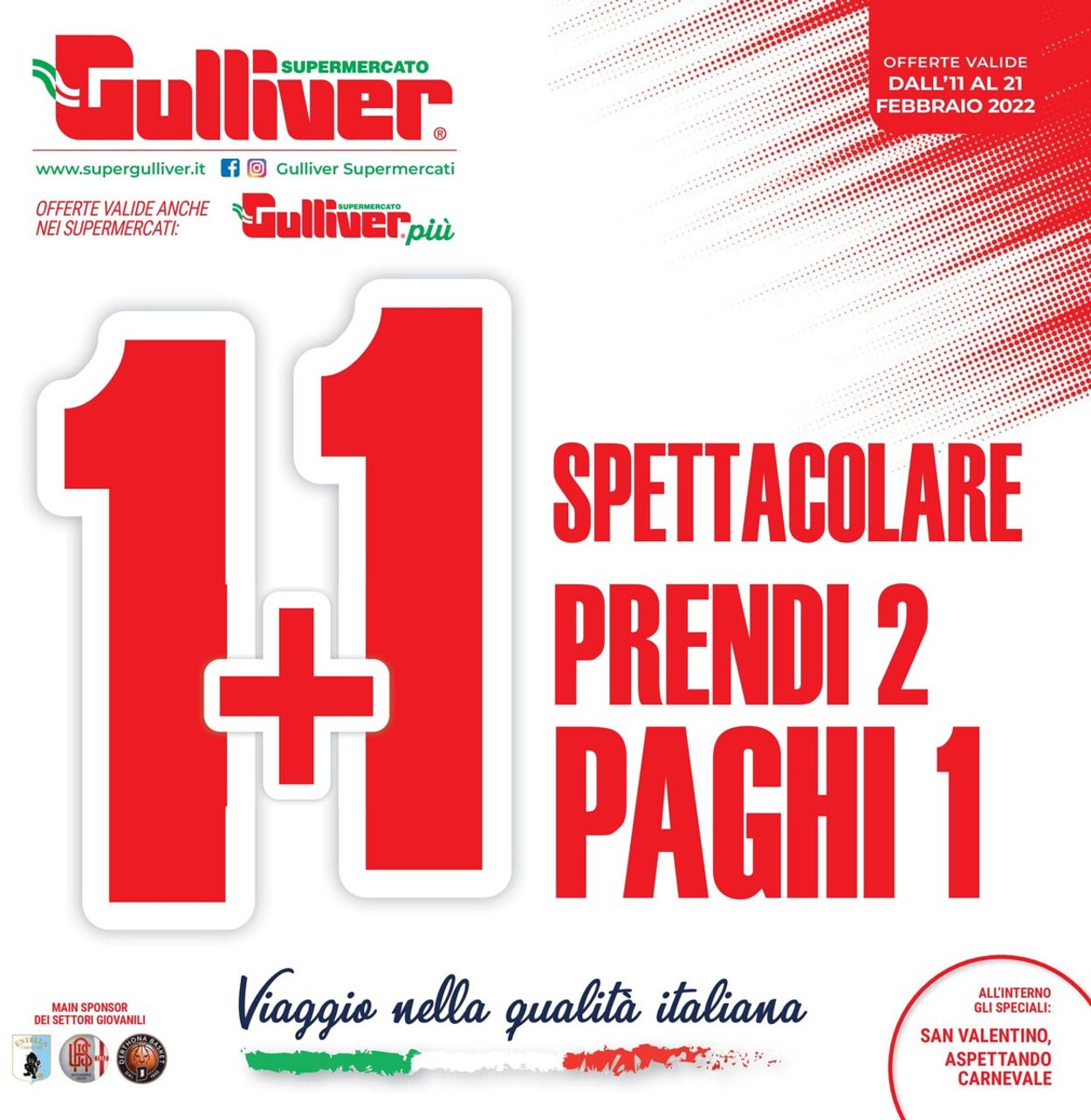 Volantino Gulliver - Offerte 11/02-21/02/2022