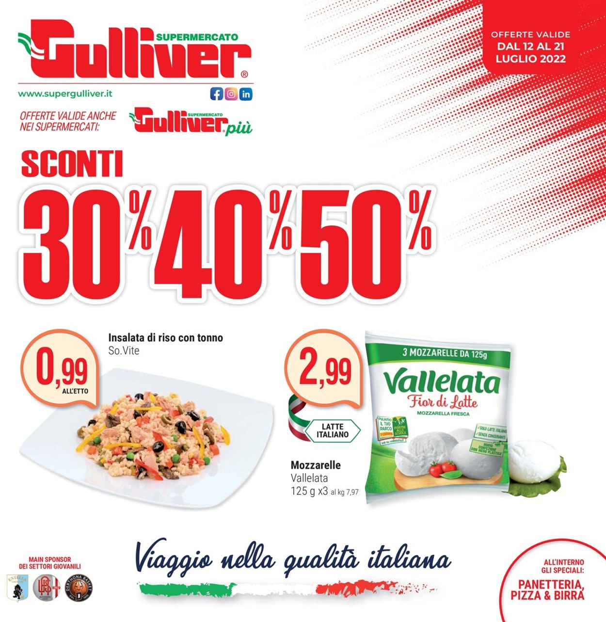 Volantino Gulliver - Offerte 12/07-21/07/2022