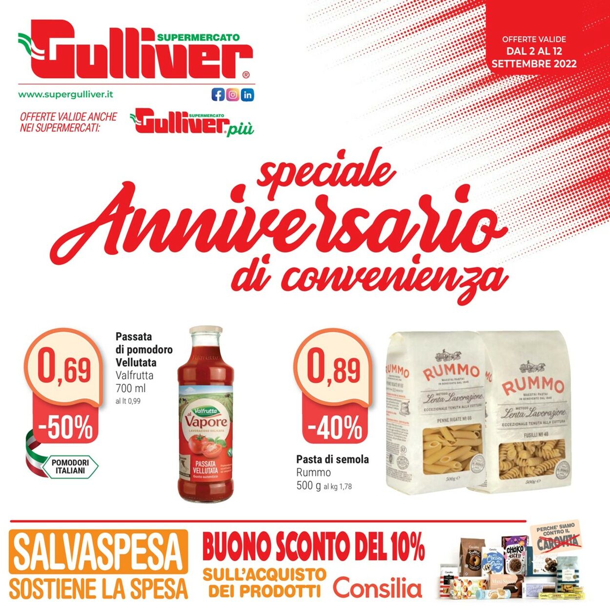 Volantino Gulliver - Offerte 02/09-12/09/2022