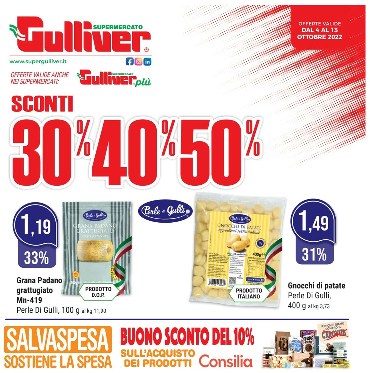 Volantino Gulliver - Offerte 04/10-13/10/2022