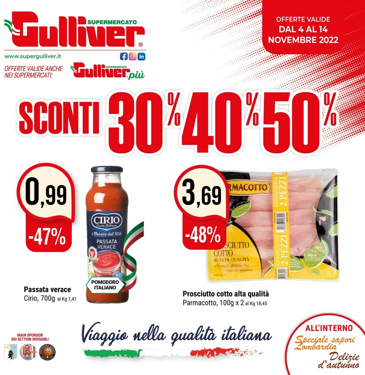 Volantino Gulliver - Offerte 04/11-14/11/2022