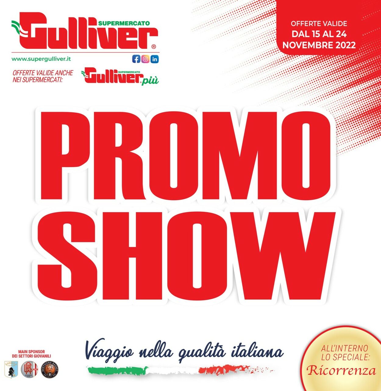Volantino Gulliver - Offerte 15/11-24/11/2022