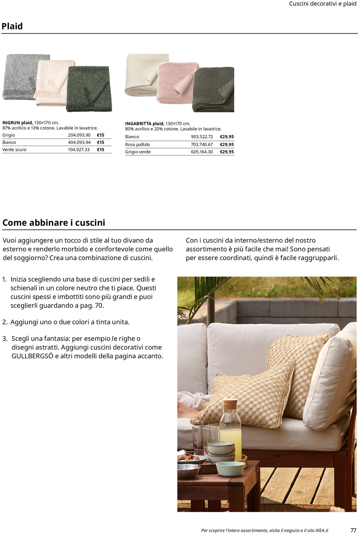 Volantino IKEA - Offerte 01/04-31/07/2022 (Pagina 77)