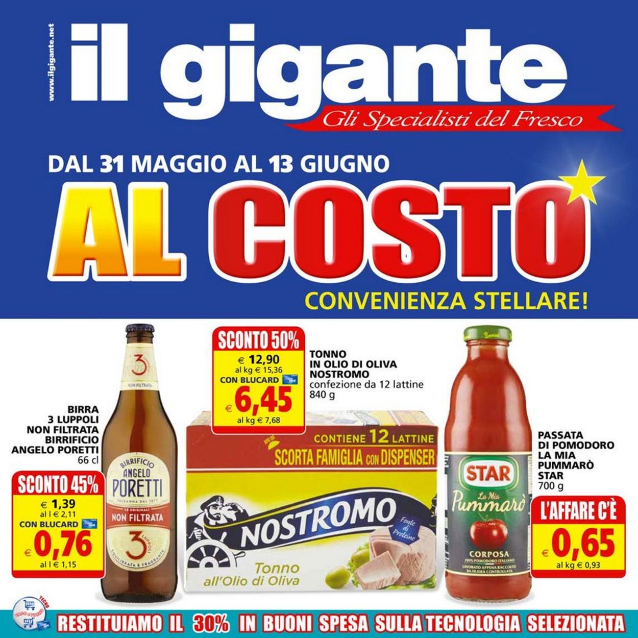 Volantino Il Gigante - Offerte 31/05-13/06/2021