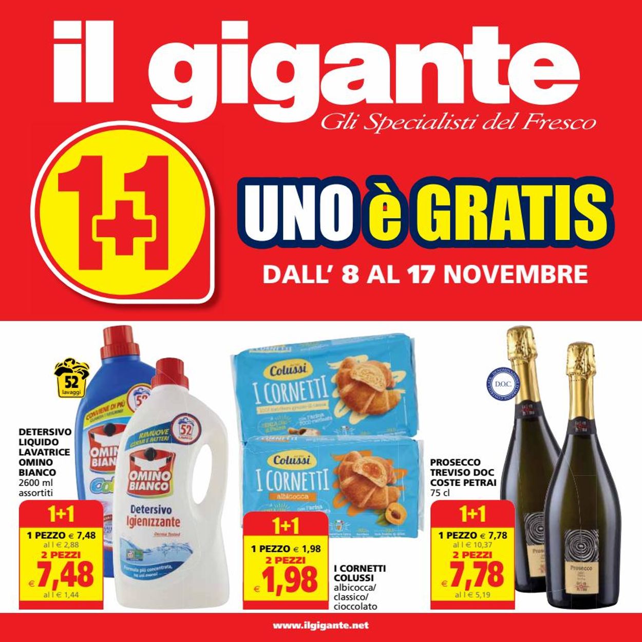 Volantino Il Gigante - Offerte 08/11-17/11/2021