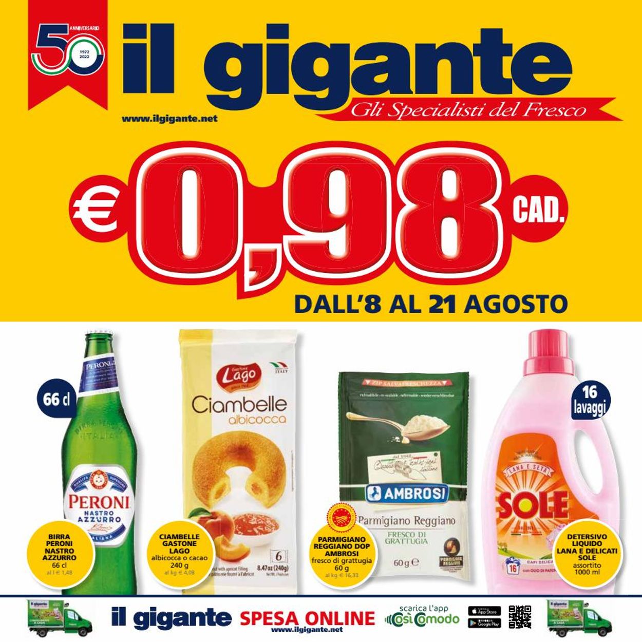 Volantino Il Gigante - Offerte 08/08-21/08/2022