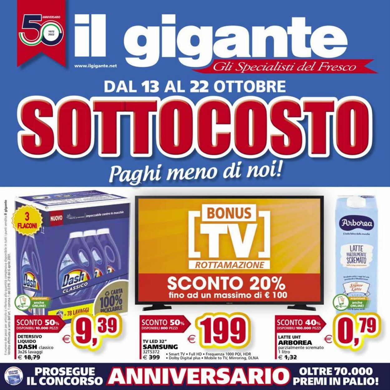 Volantino Il Gigante - Offerte 13/10-22/10/2022