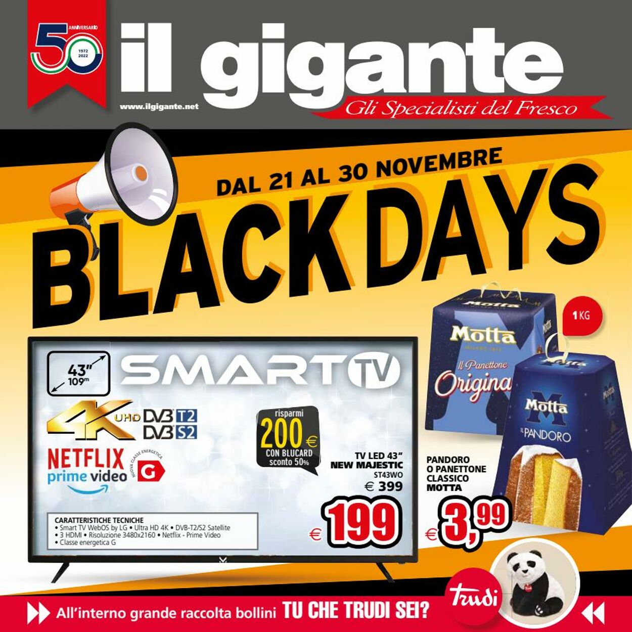 Volantino Il Gigante - Offerte 21/11-30/11/2022