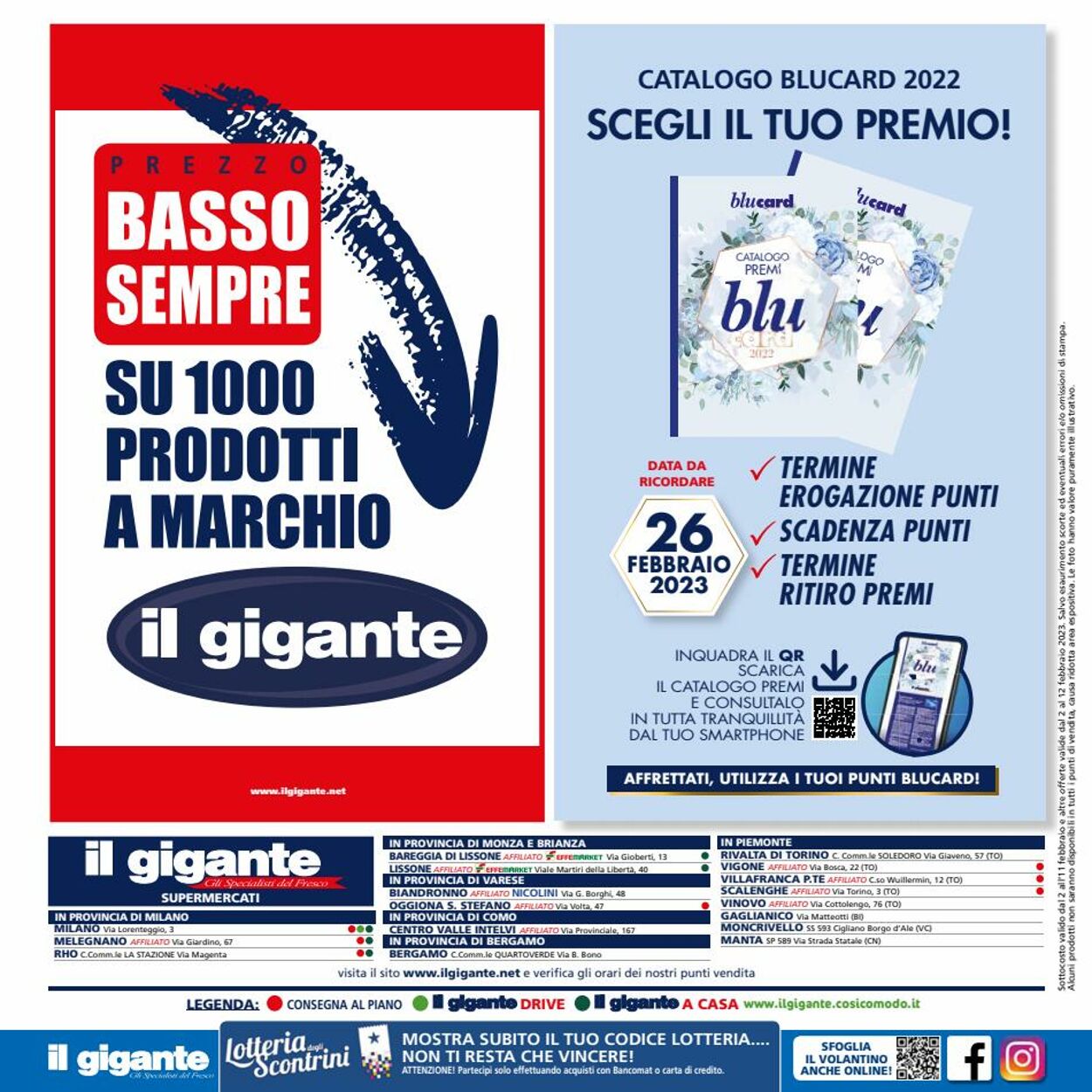 Volantino Il Gigante - Offerte 02/02-11/02/2023 (Pagina 22)